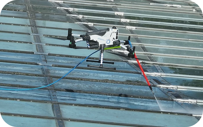 CopterClean Drone – Professionelle Reinigungsdrohne