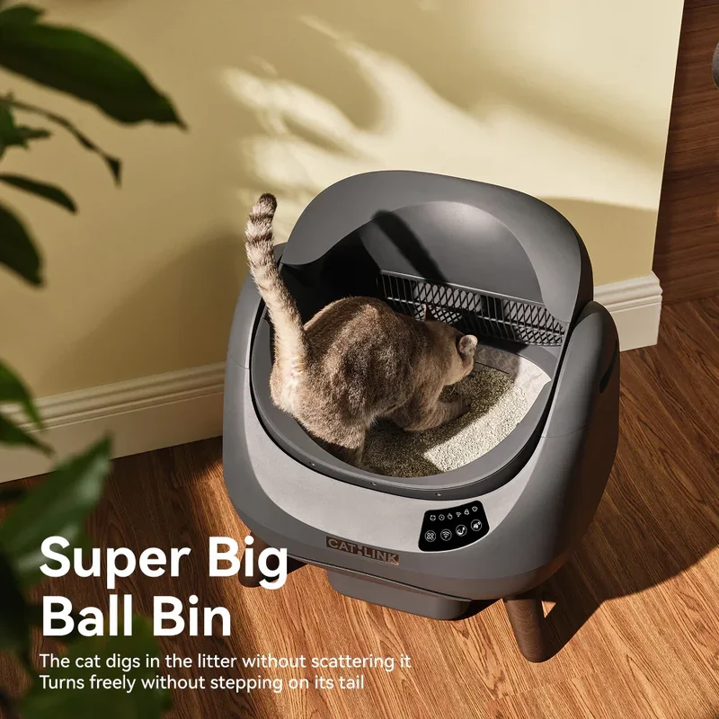 CATLINK Open-X – Offene, selbstreinigende Katzentoilette