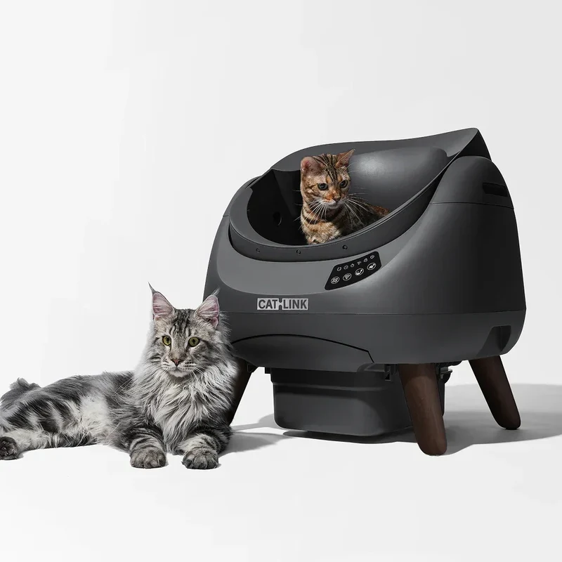 CATLINK Open-X – Offene, selbstreinigende Katzentoilette