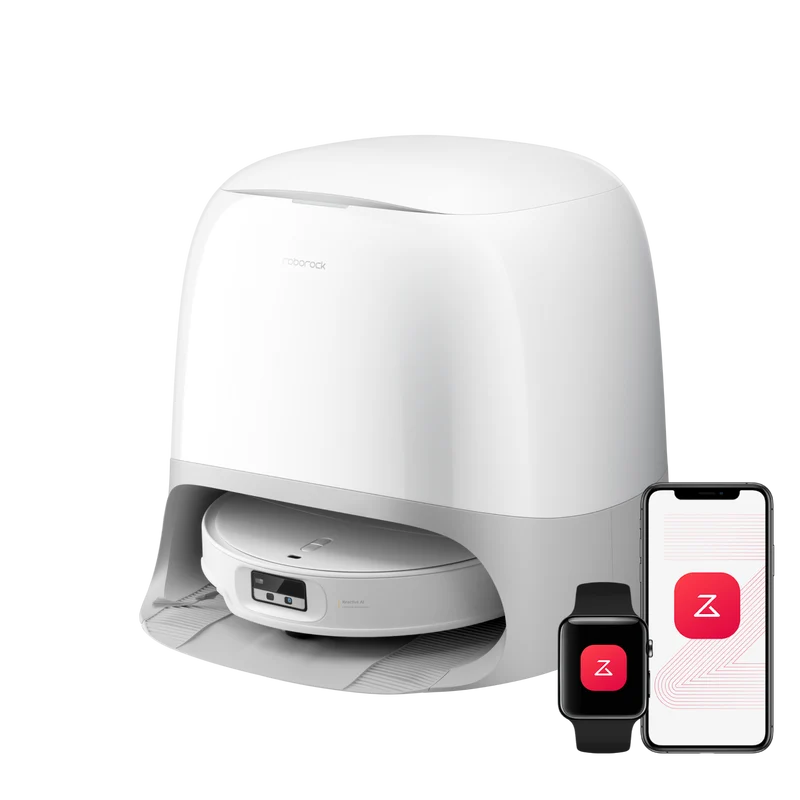 Roborock Qrevo Curv 2 Pro Saug- & Wischroboter, 25.000 Pa Saugkraft, 100 °C Heißwasser-Wäsche