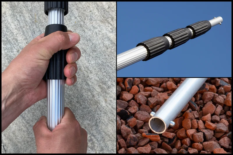 10m Aluminium Teleskopstange (282 bis 1000 cm)