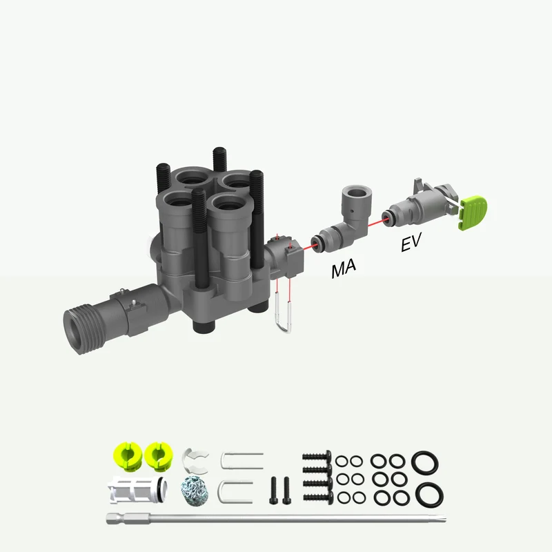 V4 51 Warranty and repair kit V4, 5 year, P60-P70 (Master/Evolution – EU)