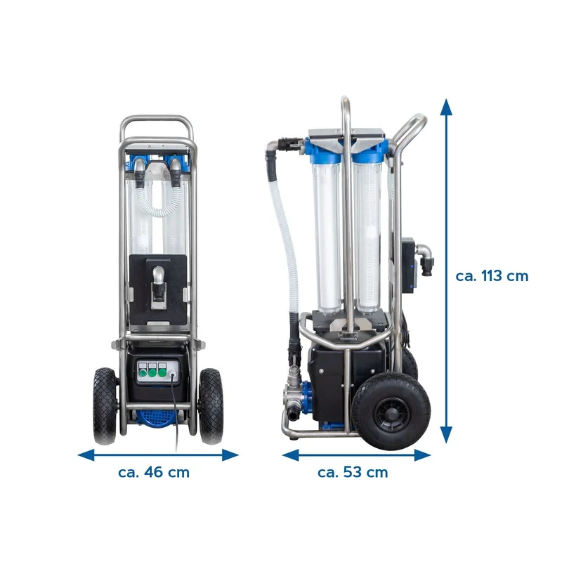 HERMES Abwasserpumpe Pro mit Quattrofilter