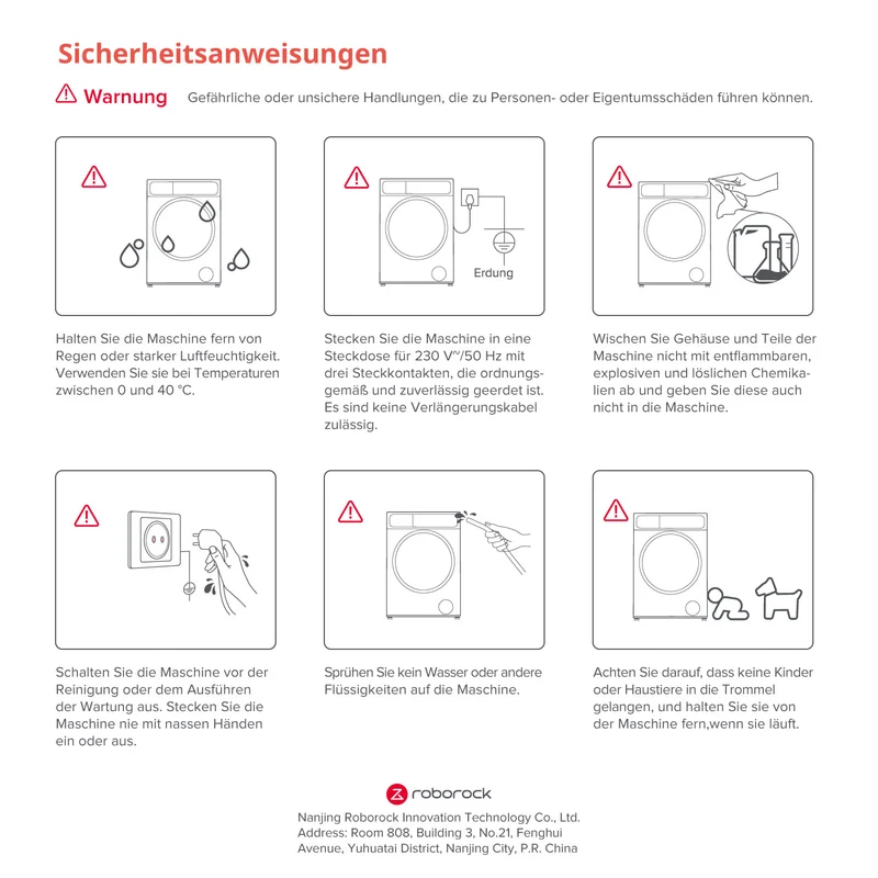 Roborock Zeo Lite Waschtrockner mit der Zeo-Cycle® Trocknungstechnologie