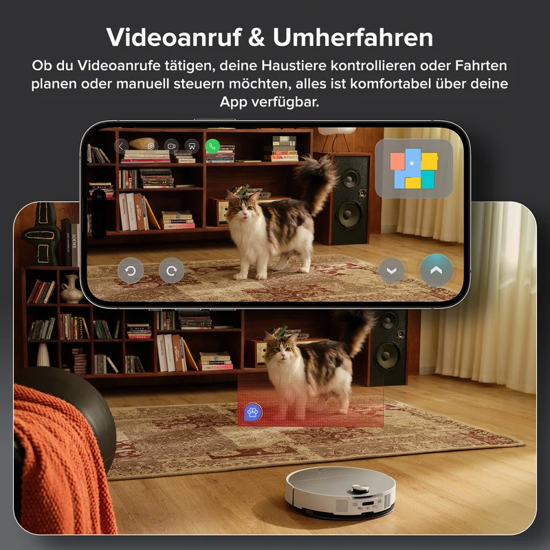 Roborock Saros 10 Saugroboter mit Dual Anti-Tangle System (verbessert von S8 MaxV Ultra)