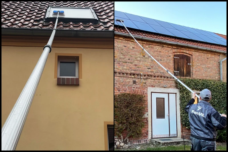 8m Alu Teleskopstange (232 bis 810 cm)