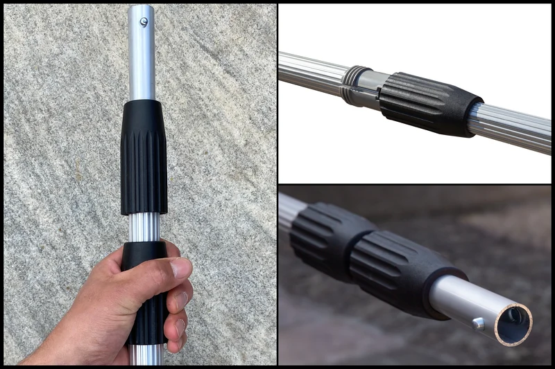 4m Alu Teleskopstange (158 bis 410 cm)