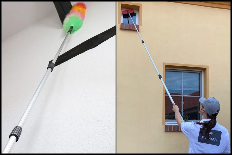 4m Alu Teleskopstange (158 bis 410 cm)