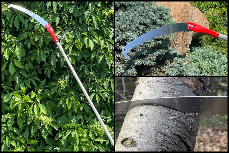 8m Teleskop Astsäge mit Teleskopstange und Baumsäge-Modul
