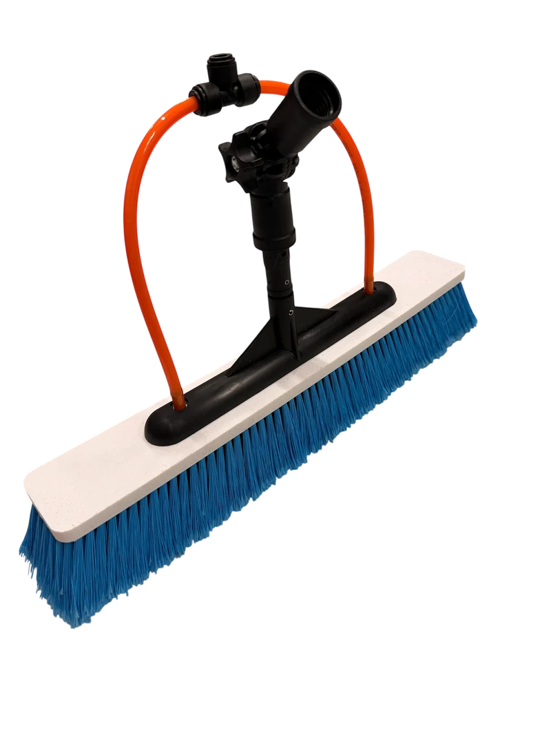 Ionic beflockte Bürste 35 cm – Profi-Bürste für Fassadenreinigung