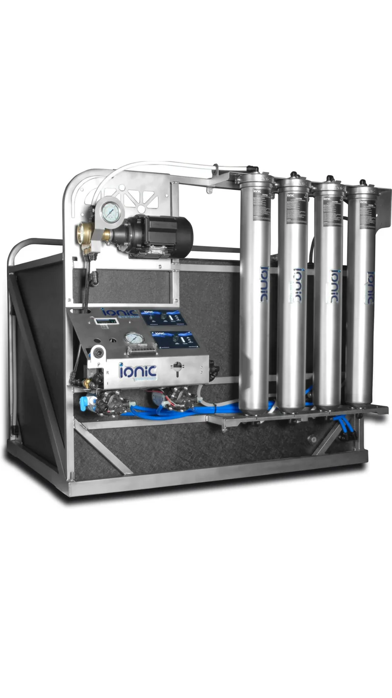 Ionic Systems V4 Osmoseanlage – Kaltwasser | Profi-Reinwassertechnik für Glas- & Fassadenreinigung
