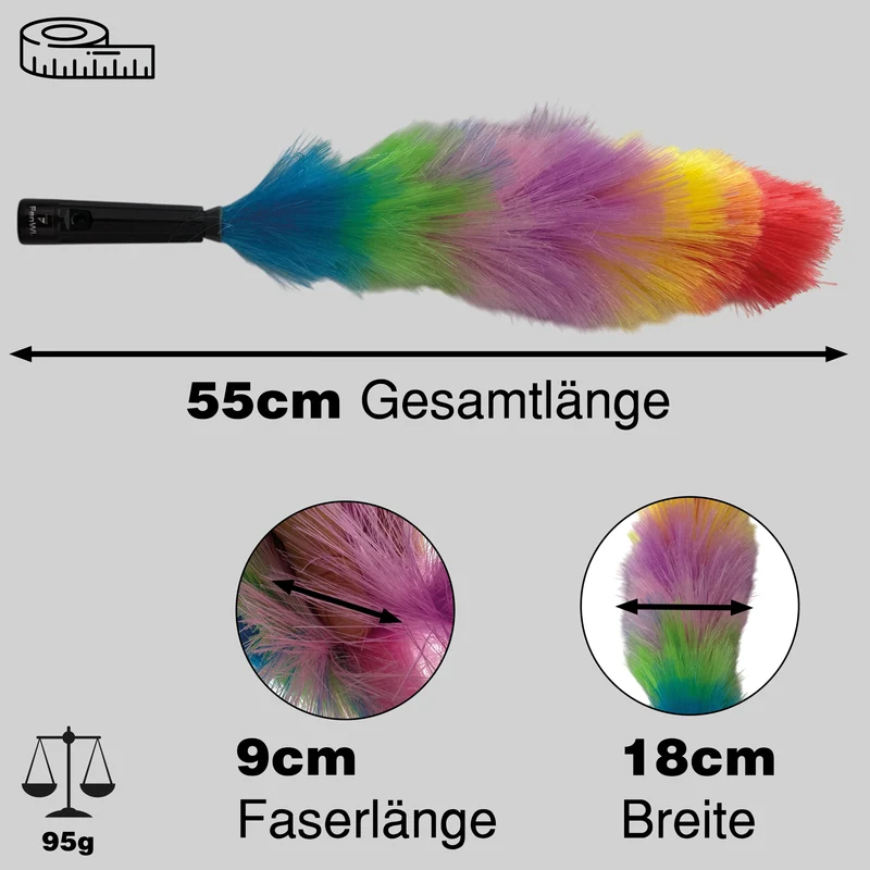 Eckbesen und Staubwedel als Zubehör-Set für Teleskopstangen
