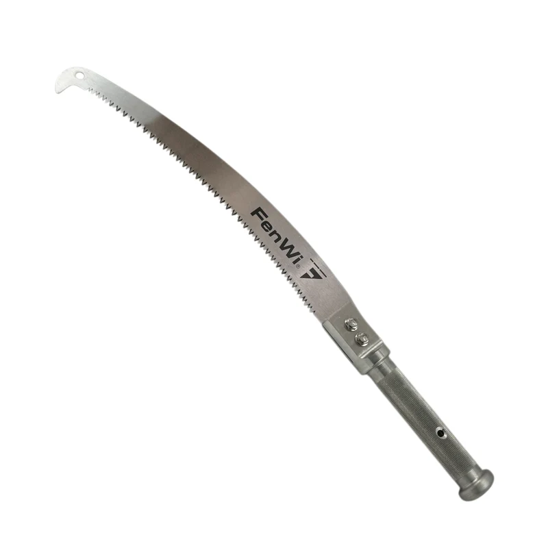 Premium Astsäge mit Aluminium Spezialgriff und wechselbarem Sägeblatt mit Haken vorne