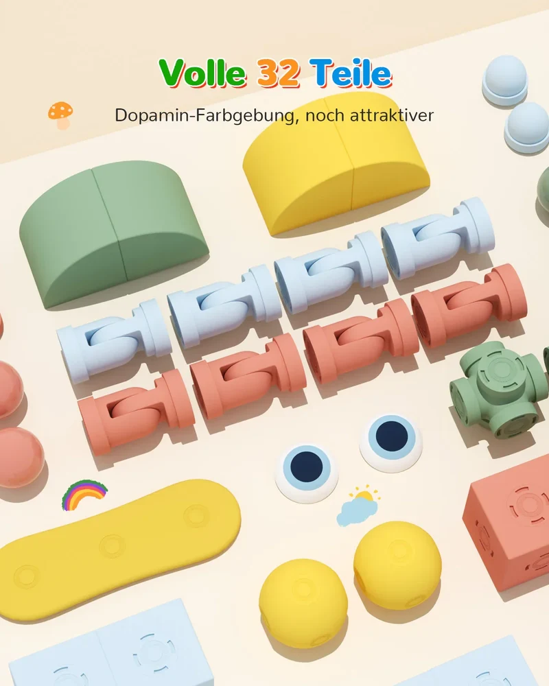 Magfun Magnetische Bausteine Spielzeug – 3D Tierfiguren, Vielseitig & Kreativ