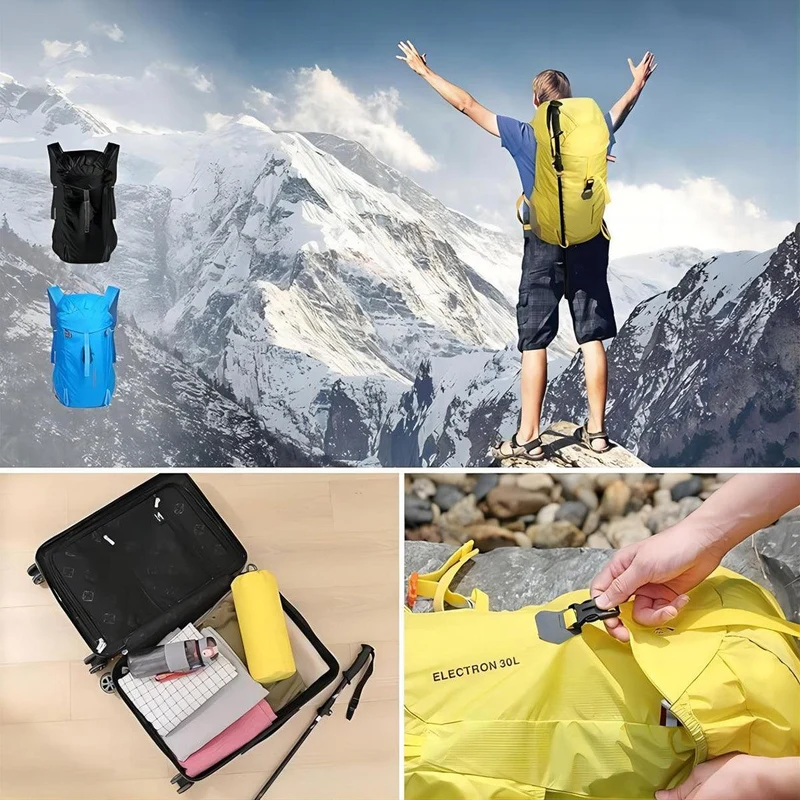Generico Fahrradrucksack Gelb, Leichter Wanderrucksack
