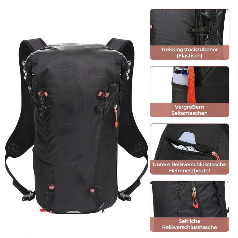 Generico Rucksack, Fahrradrucksack, L