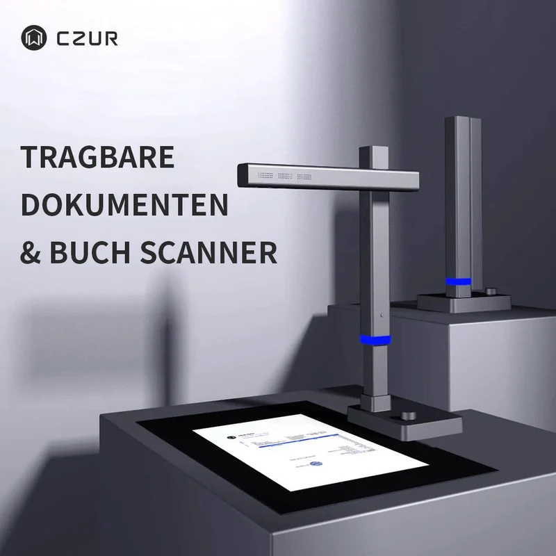 (inkl. 12,99 € Gratis-Lesezeichen) CZUR Shine Ultra Serie Scanner