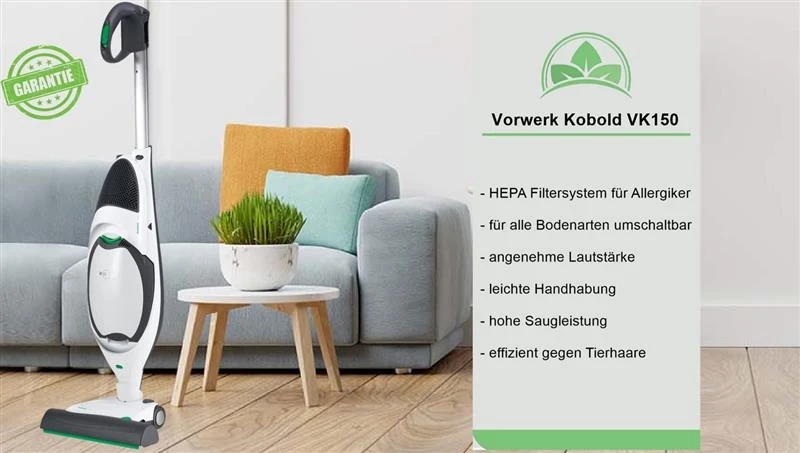 Oberschale Vorwerk Kobold VK150 Original Blende Frontblende Haube
