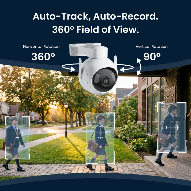SwitchBot Outdoor Pan/Tilt Cam 3K