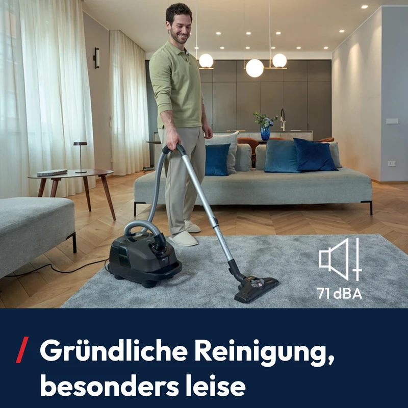 Hoover HE2 Bodenstaubsauger mit Beutel & Tierhaar-Düse [HE210PET]
