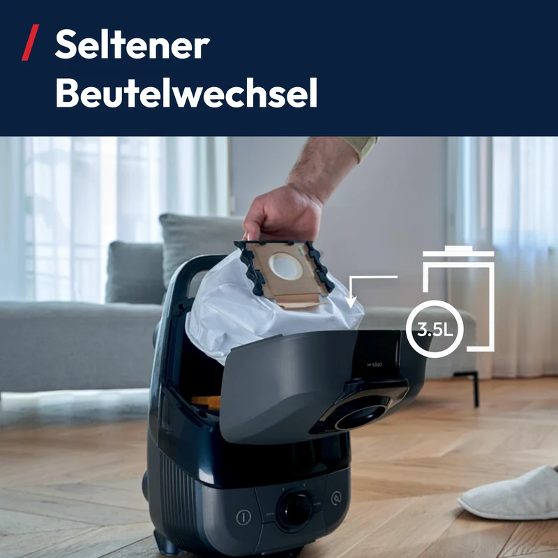 Hoover HE2 Bodenstaubsauger mit Beutel & Tierhaar-Düse [HE210PET]
