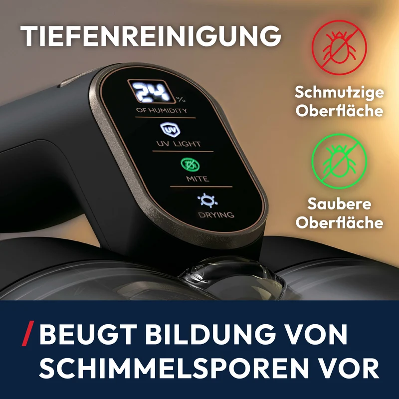 Hoover 4in1 Milbensauger [HMC520 Schwarz]