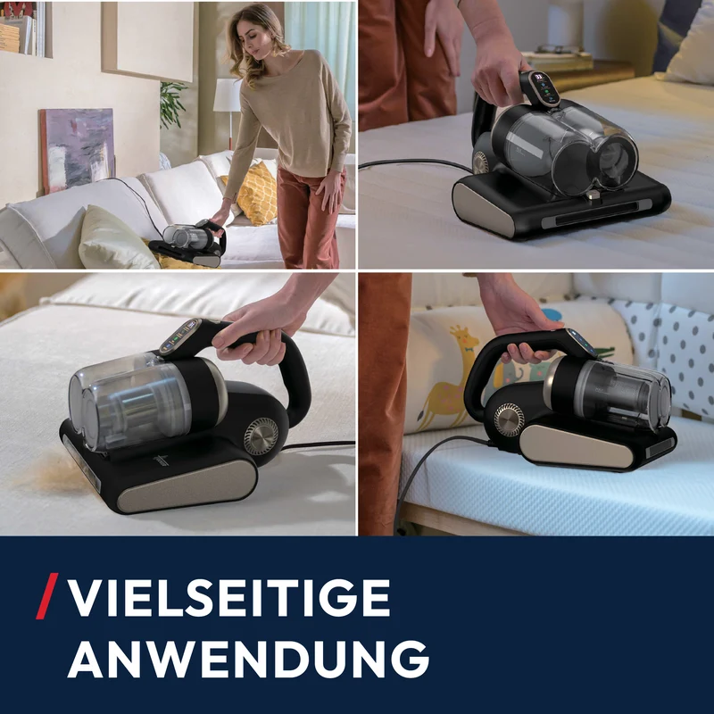 Hoover 4in1 Milbensauger [HMC520 Schwarz]