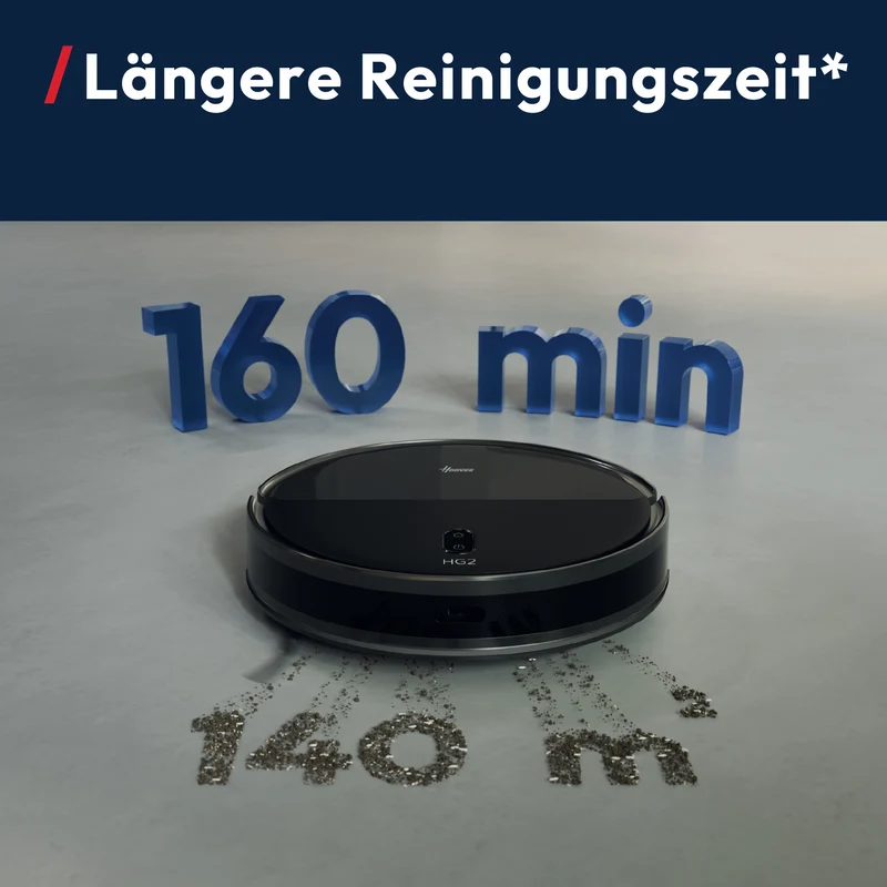Hoover HG2 Hydro Saugroboter mit Wischfunktion [HG230H]