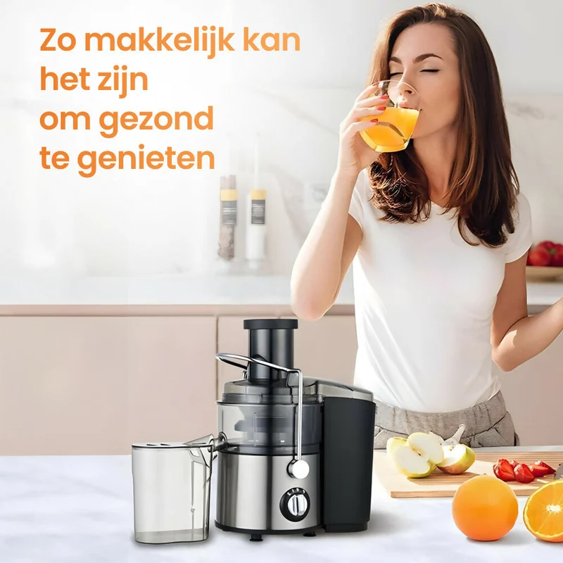 Sapcentrifuge met grote vulopening en 2 snelheidsstanden