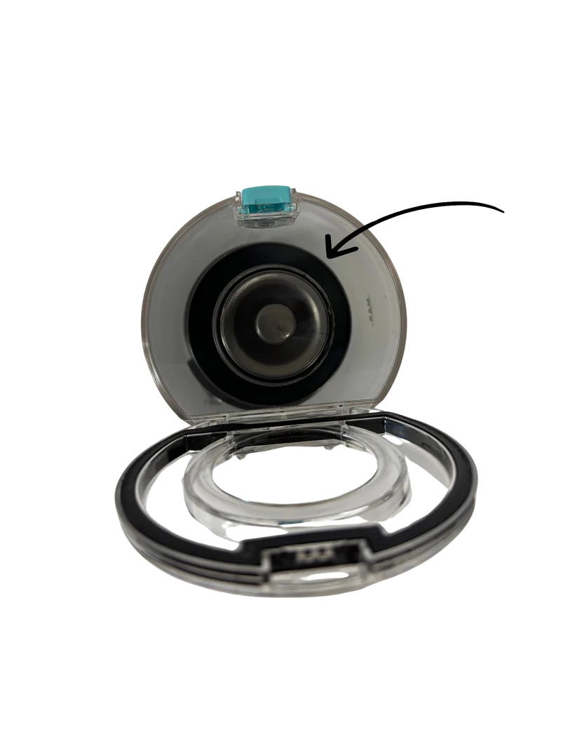 Achaté Steelstaubsauger PRO – Gummidichtung