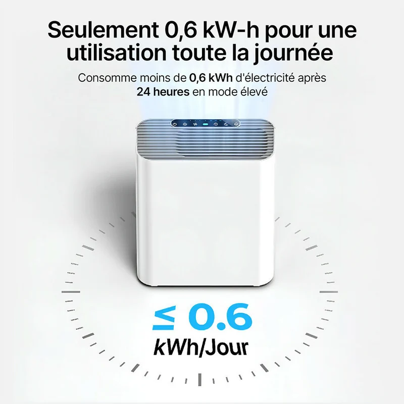 Purificateur d'air Pro : filtration en 4 étapes pour une fraîcheur remarquable et un intérieur sain