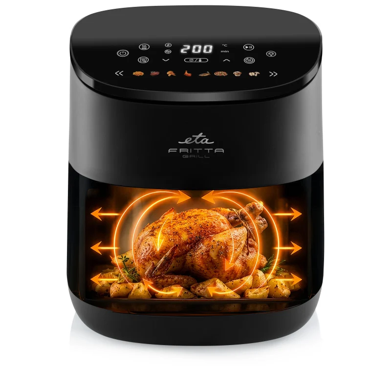 Fritteuse heißluft ETA Fritta Grill 1167 90000 schwarz