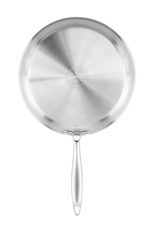 Pfanne ETA INOX 5930 90000, 28 cm schwarz/silber