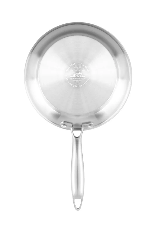 Pfanne ETA INOX 3930 90000, 20 cm schwarz/silber