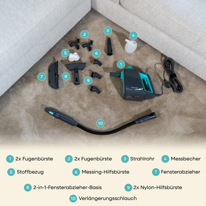 Achaté Handdampfreiniger PRO