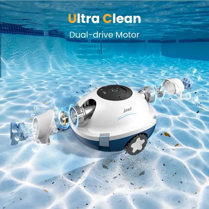 INSE Y10 Poolroboter für oberirdische Pools / unterirdische Pools