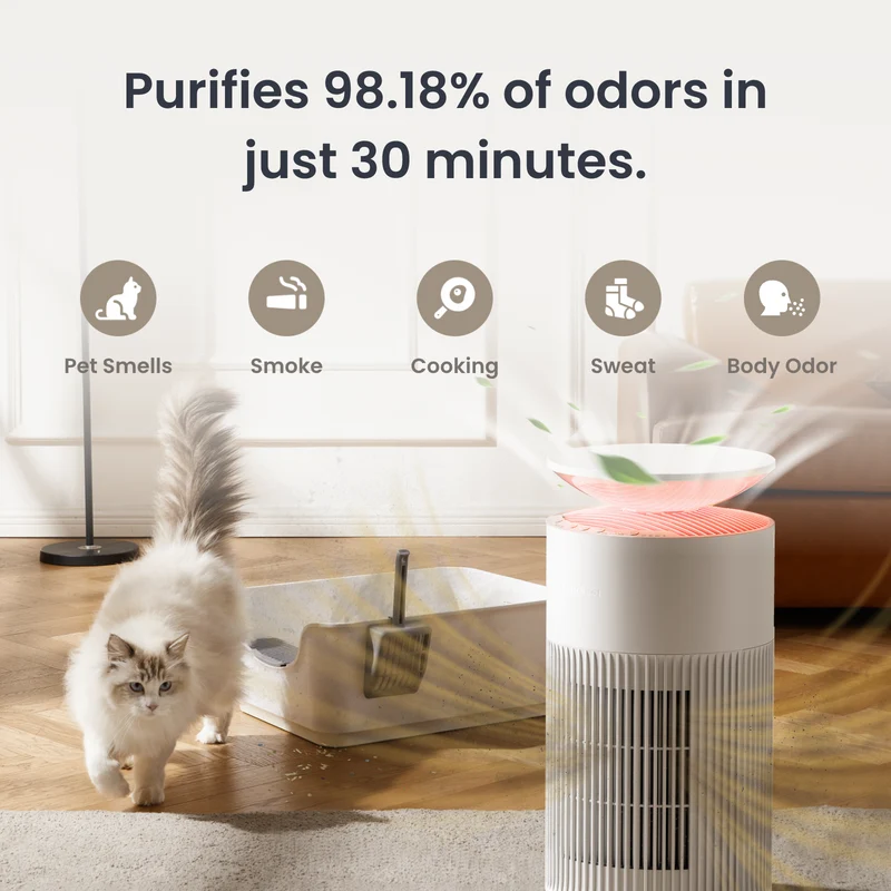 SwitchBot Air Purifier CO2 Monitor Combo