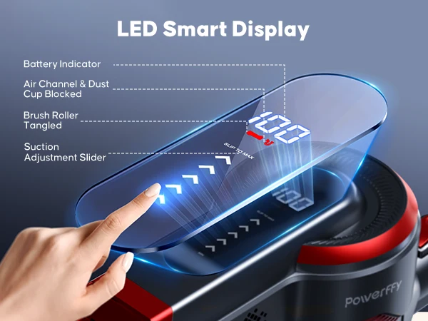 Powerffy A17 Cordless Vacuum Cleaner
