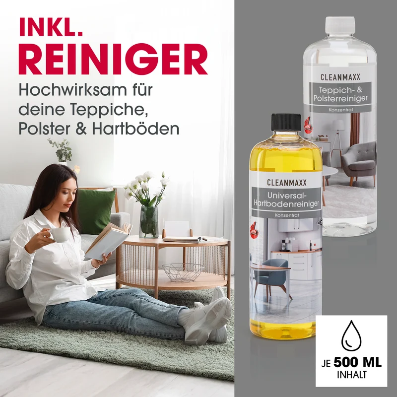 AquaStream Plus DUO Teppich- und Hartbodenreiniger