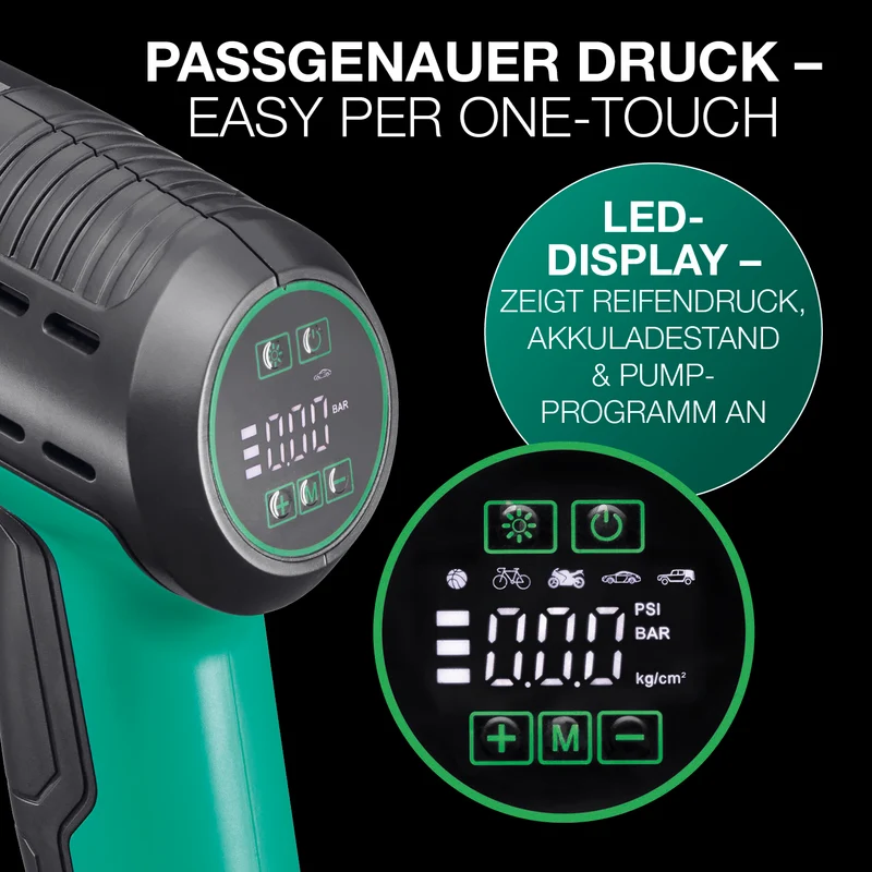 Akku-Handstaubsauger & Luftkompressor AirPower