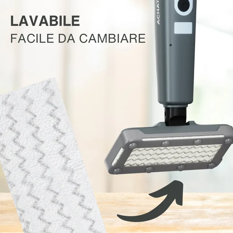 Achaté Panno a vapore - 2 Pezzi
