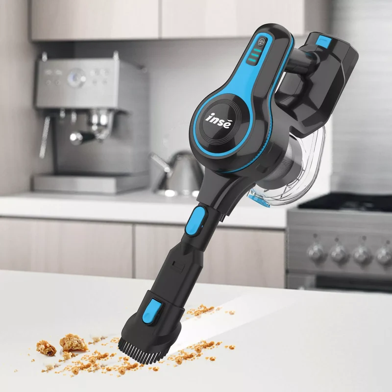 INSE N5T Akku-Staubsauger -130w Saugleistung Stabstaubsauger