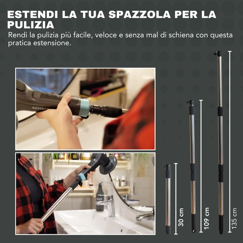 Achaté Spazzole per la pulizia