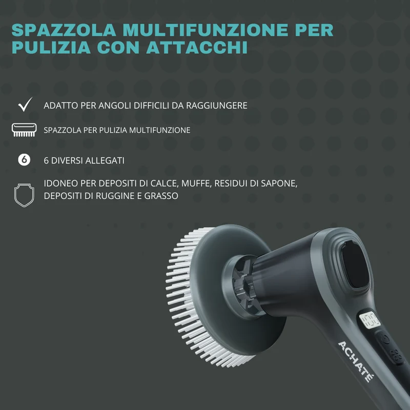 Achaté Spazzole per la pulizia