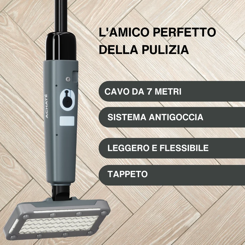 Achaté Pulitore a vapore