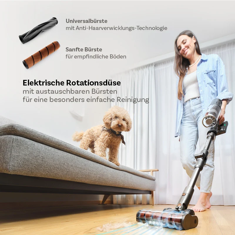 Stabstaubsauger ETA Terier 3 in 1, 5247 90000 braun
