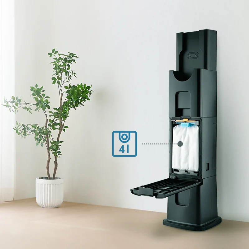 Stabstaubsauger ETA Panther PRO 7250 90000 mit Absaugstation schwarz