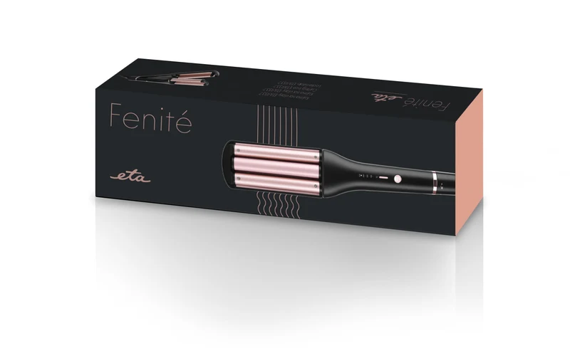 Lockenstab Dreifacheffekt ETA Fenité 9337 90000 schwarz