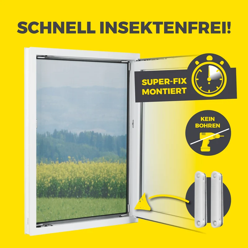 Magnet-Set für EASYmaxx Insect Protect Insektenschutzgitter - 12 Stück
