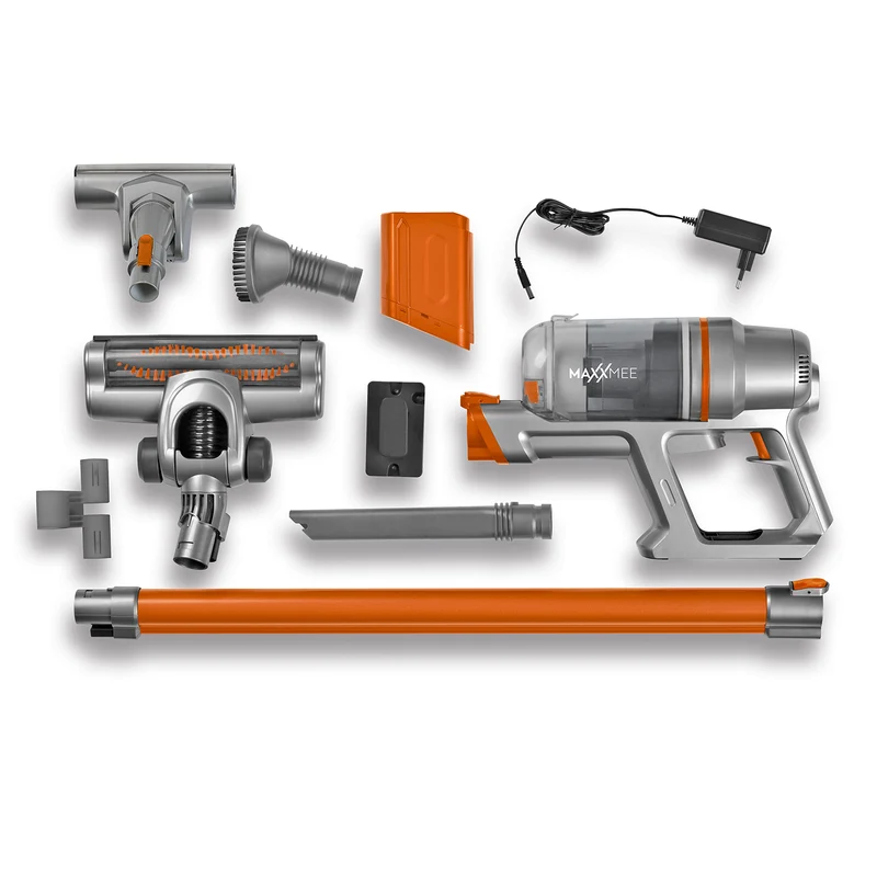 Akku-Zyklon-Staubsauger Pet Star - orange/silber